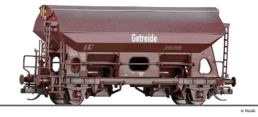 Tillig 502286-3 - Spur TT  Schwenkdachwagen Tdgs "Getreide" Ep. IV DR - gealtert, Display 3/4