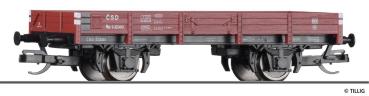 Tillig 502574 - Spur TT Niederbordwagen Np der CSD, Ep.III (ex. 14922)