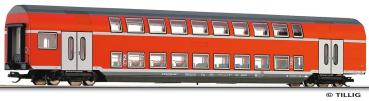Tillig 502581 - Spur TT Doppelstockwagen 1./2. Klasse DABz 755 "Zug Cafe" der DBAG, Ep.V (ex. 13792)
