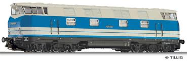 Tillig 502583 - Spur TT Diesellokomotive V200 203 (GFK) der DR, Ep.III (ex. 02656)