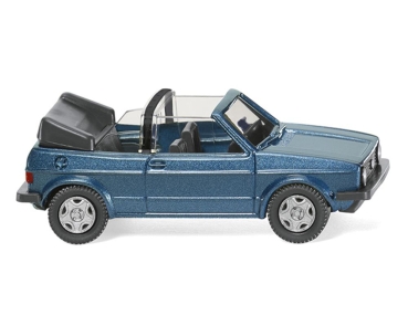 Wiking 004604 Spur HO VW Golf I Cabrio - oceanic blue metallic