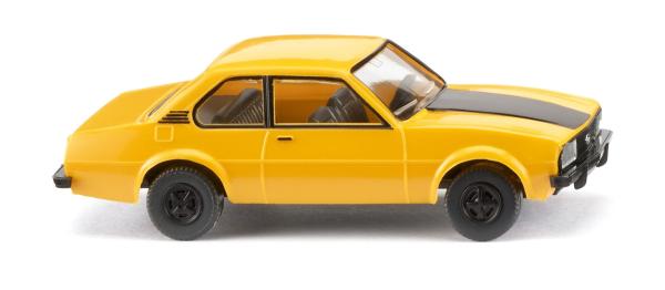 Wiking 008004 - Spur HO Opel Ascona B - signalgelb
