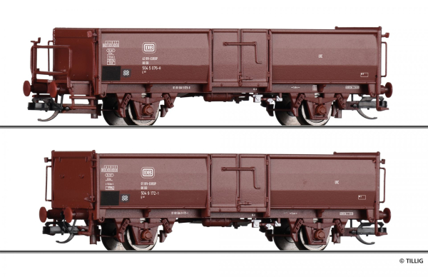 Tillig 01105 -  Spur TT Güterwagenset E037 der DB