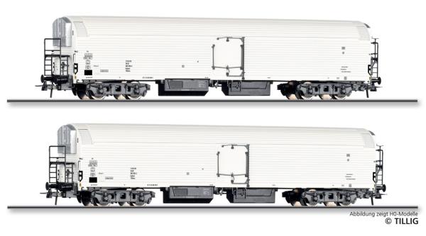 Tillig 01144 - Spur TT  Maschinenkühlwagenset Iaghqrs der DR