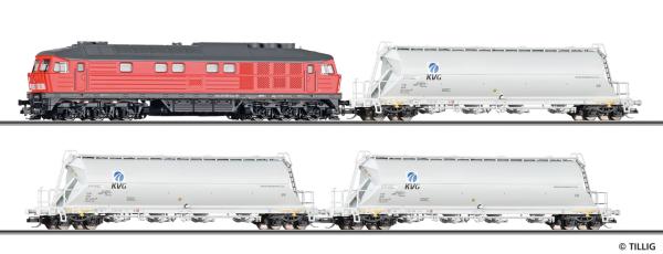 Tillig 01215 - Spur TT Digitales Einsteiger Startset mit BR 232 und Güterzug der DB AG, DAISY II