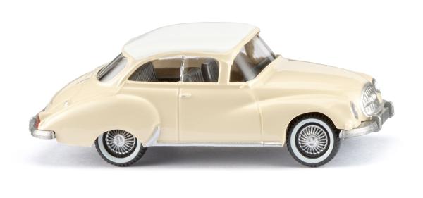 Wiking 012504 - Spur HO DKW Coupé - elfenbeinbeige