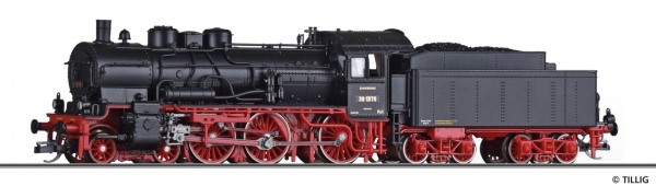 Tillig 02030 - Spur TT Dampflok BR 38.10, DRG