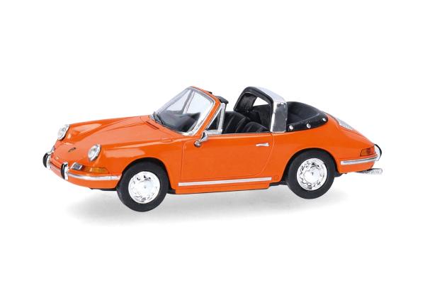 Herpa 023733-003 - Spur H0 Porsche 911 Targa, orange