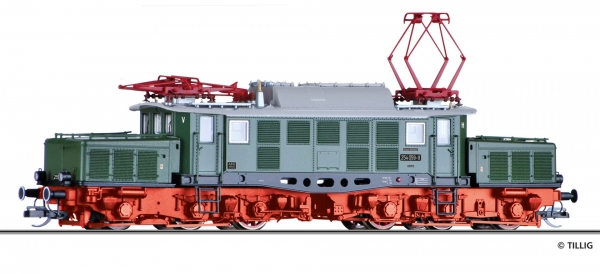 Tillig 02400 - Spur TT Elektrolokomotive 254 059-9 der Museumslok SEM Chemnitz