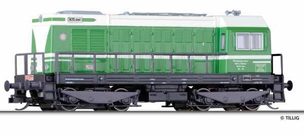 Tillig 02625 - Spur TT Diesellok WL-30, VEB Kalikombinat Werra, Ep.III