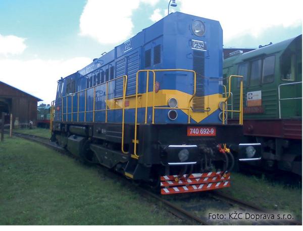 Tillig 02762 - Spur TT Diesellok 742 692 der KŽC Doprava s.r.o.