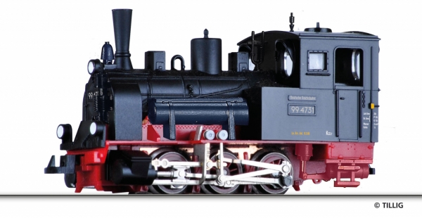 Tillig 02993 - Spur HOe Dampflok BR99 47, DR, Ep.III