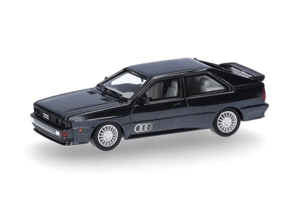 Herpa 033336-006 - Spur HO Audi Ur-Quattro, Amazonasblau Metallic