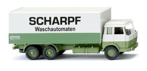Wiking 044002 Spur HO Koffer-Lkw (Hanomag Henschel) "Scharpf"