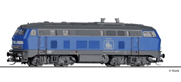 Tillig 04704 - Spur TT Diesellokomotive BR 218 der Pressnitztalbahn GmbH