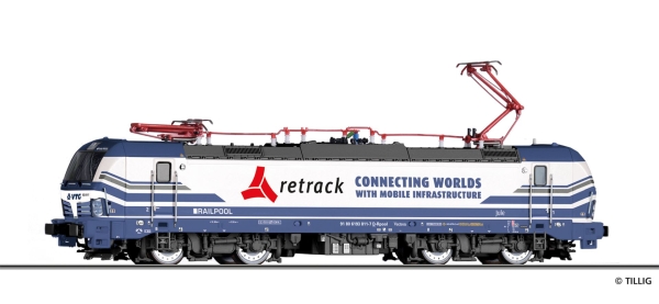 Tillig 04840 - Spur TT E-Lok BR 193 'Vectron', VTG-retrack