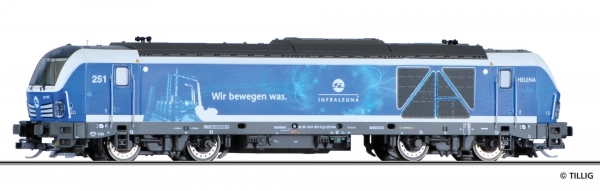 Tillig 04850 - Spur TT Diesellokomotive 247 907 der Infra Leuna GmbH
