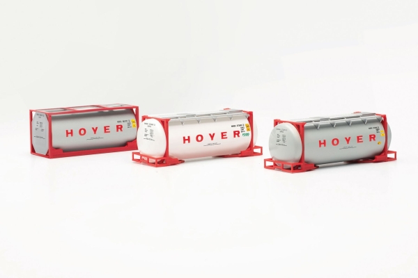 Herpa 076500-006 - Set mit drei Tankcontainern Hoyer
