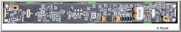 Tillig 08863 TT LED-Innenbeleuchtung Analog/Digital, für Reisezugwagen Bauart Halberstadt (Mitteleinstieg)