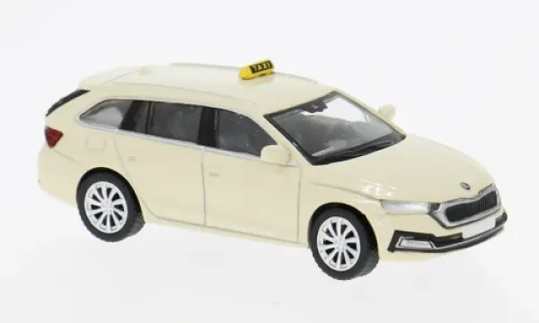 Brekina PCX871260 - Spur H0 Skoda Octavia IV Combi, 2019, Taxi