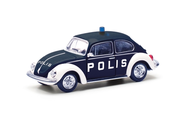 Herpa 097390 - Spüur HO Volkswagen (VW) Käfer 1303 Polis (Schweden)