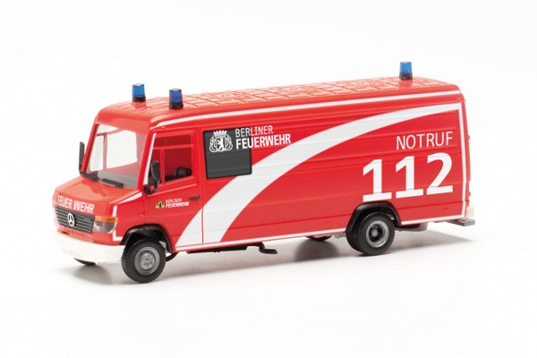 Herpa 097444 - Mercedes-Benz Vario Langkasten 'Berliner Feuerwehr'