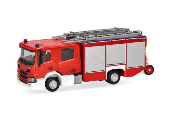 Herpa 098892 - Spur HO Scania CP28 Crewcab Löschfahrzeug "Feuerwehr"