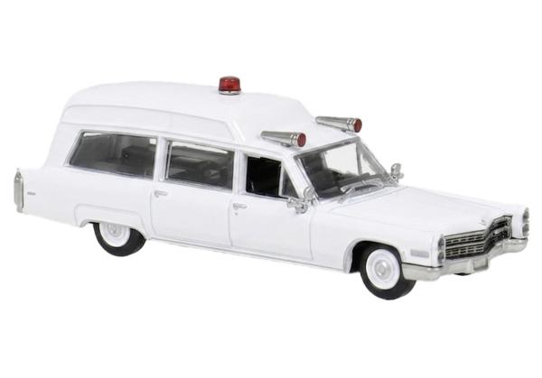 Brekina 10227 Spur HO Cadillac Miller Ambulance ,Bausatz