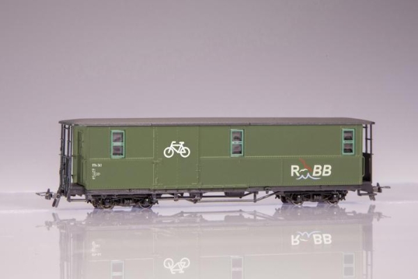PMT 53481 - Spur HOe Fahrradtransportwagen 974-341, RüBB, Ep.V-VI