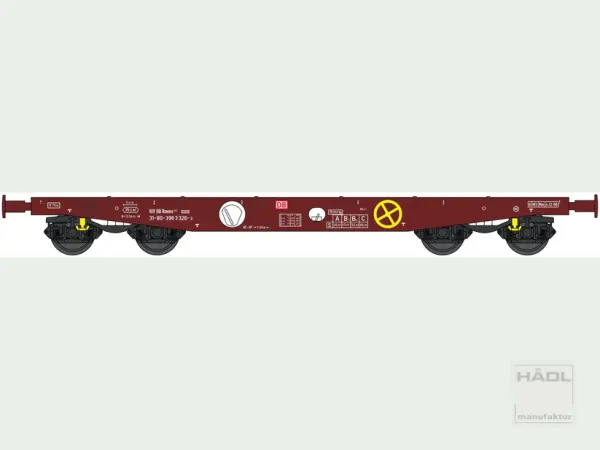 Hädl 113455-1 - Spur TT Flachwagen Rmms DBAG, Ep. V