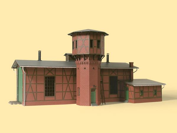 Auhagen 11400 - Spur HO Lokschuppen mit Wasserturm