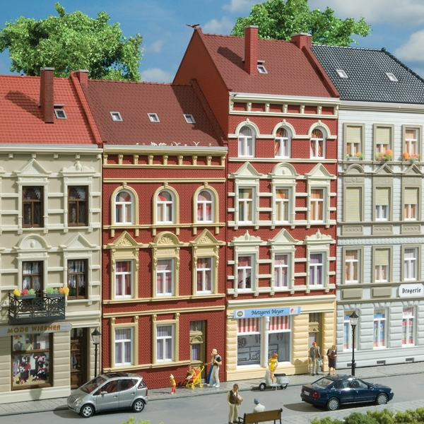 Auhagen 11417 - Spur HO Stadthäuser Schmidtstraße Nr. 27/29