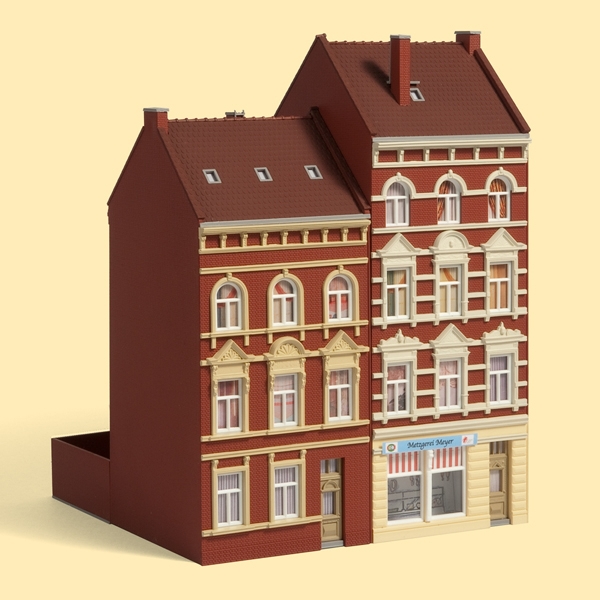 Auhagen 11417 - Spur HO Stadthäuser Schmidtstraße Nr. 27/29