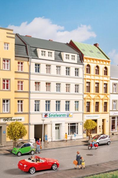 Auhagen 11482 - Spur HO Stadthaus Schmidtstraße 28, Spielwarengeschäft oder Tanzlokal