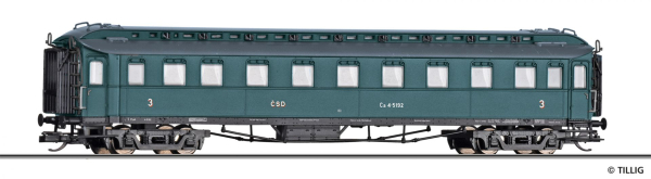 Tillig 12011 Spur TT Reisezugwagen der ČSD