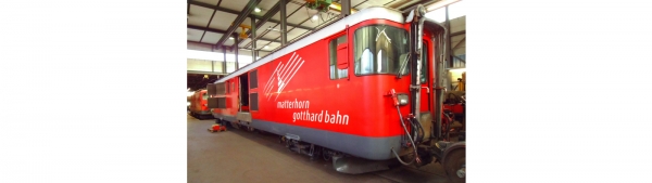 Bemo 1363255 - Spur HOm MGB Zahnrad Gepäcktriebwagen Deh 4/4 55