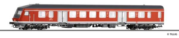 Tillig 12654 - Spur TT Steuerwagen 2. Klasse, Bybdzf 482, DB AG, DC-Digital