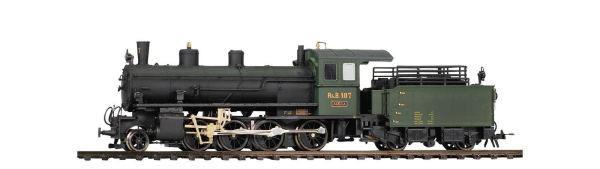 Bemo 1390127 - Spur HOm RhB G 4/5 107 Schlepptenderlok digital