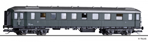Tillig 13358 - Spur TT Personenwagen AB4ipüh, 1./2. Kl., ÖBB.