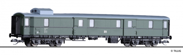 Tillig 13395 - Gepäckwagen Pw4ü der DR, Ep. III