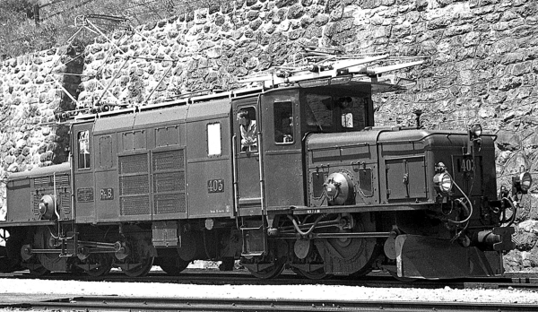 Bemo 1255153 - Spur HOm RhB Ge 6/6 I 403 "Rhätisches Krokodil, Ep. III-IV