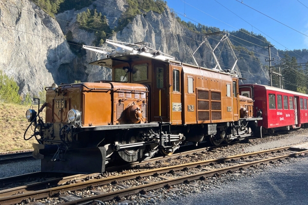 Bemo 1255155 - Spur HOm RhB Ge 6/6 I 415 "Rhätisches Krokodil", Ep.VI