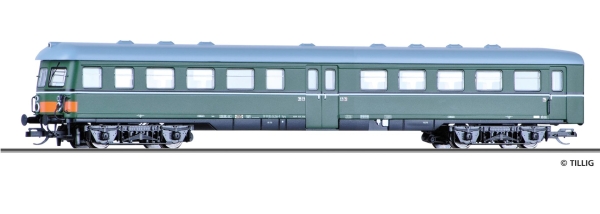 Tillig 13875 - Spur TT Steuerwagen Bghq, 2. Klasse, DR
