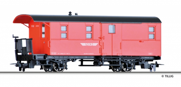Tillig 13955 - Spur HOm Packwagen KPw, Neustädter Kreisbahn