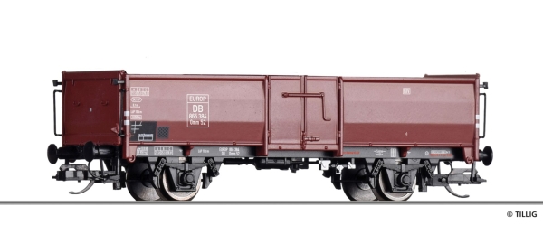 Tillig 14032 - Spur TT Offener Güterwagen Omm 52, DB