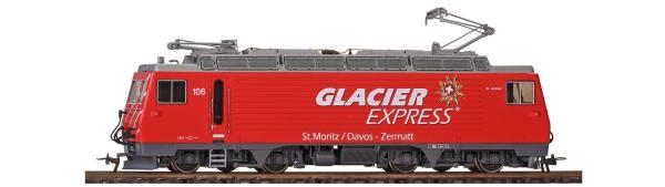 Bemo 1662265 - Spur HO - 2L DC  MGB HGe 4/4 II 106 Universallok „Glacier Express“ , Ep.VI