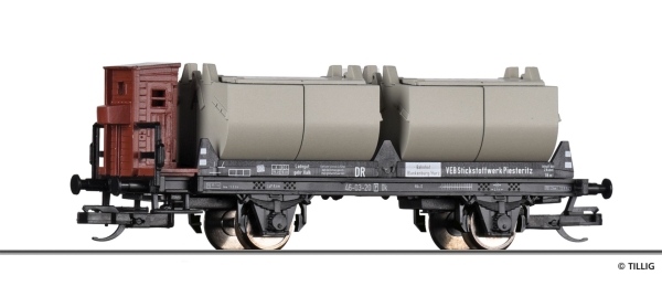 Tillig 14705 - Spur TT Kalkkübelwagen Ok, DR, 'VEB Stickstoffwerke Piesteritz'