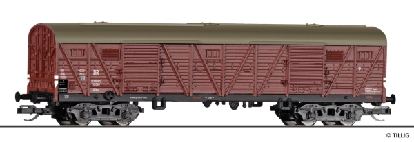 Tillig 15117 - Spur TT Gedeckter Güterwagen GGths, DRG