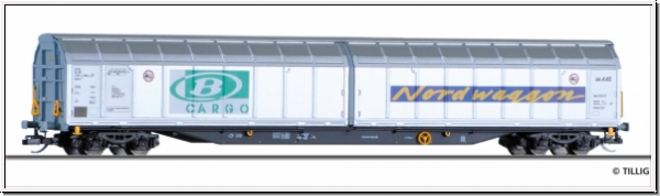 Tillig 15813 - Schiebewandwagen Habins, SNCB-Cargo