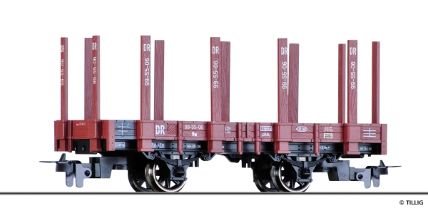 Tillig 05915 - Spur HOe Rungenwagen Rw, DR, Ep.III